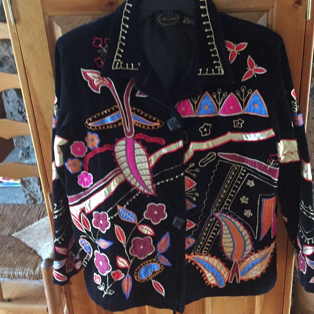 Velvet blazer